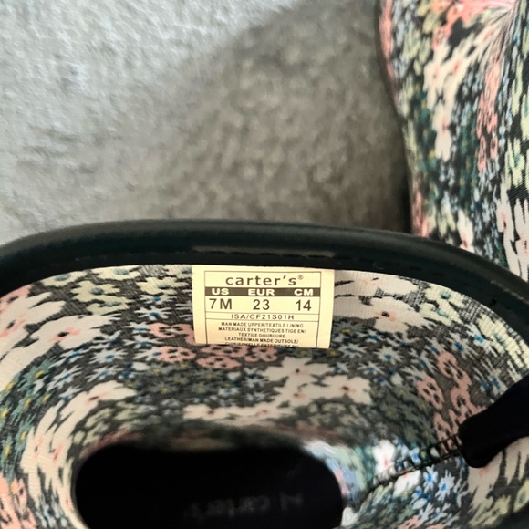 Carter's Multicolor Patterned Boots - Picture 7 of 8